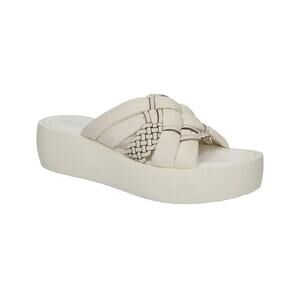 Bella Vita Women's Ned-Italy Bone Sandals Slides 7M